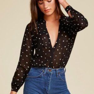 Reformation Star Blouse